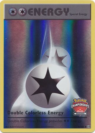 Double Colorless Energy (90/108) (Oceania Championship Promo) [XY: Evolutions] | Play N Trade Winnipeg