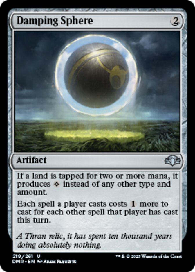 Damping Sphere [Dominaria Remastered] | Play N Trade Winnipeg