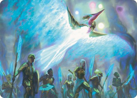 Otharri, Suns' Glory Art Card [Phyrexia: All Will Be One Art Series] | Play N Trade Winnipeg