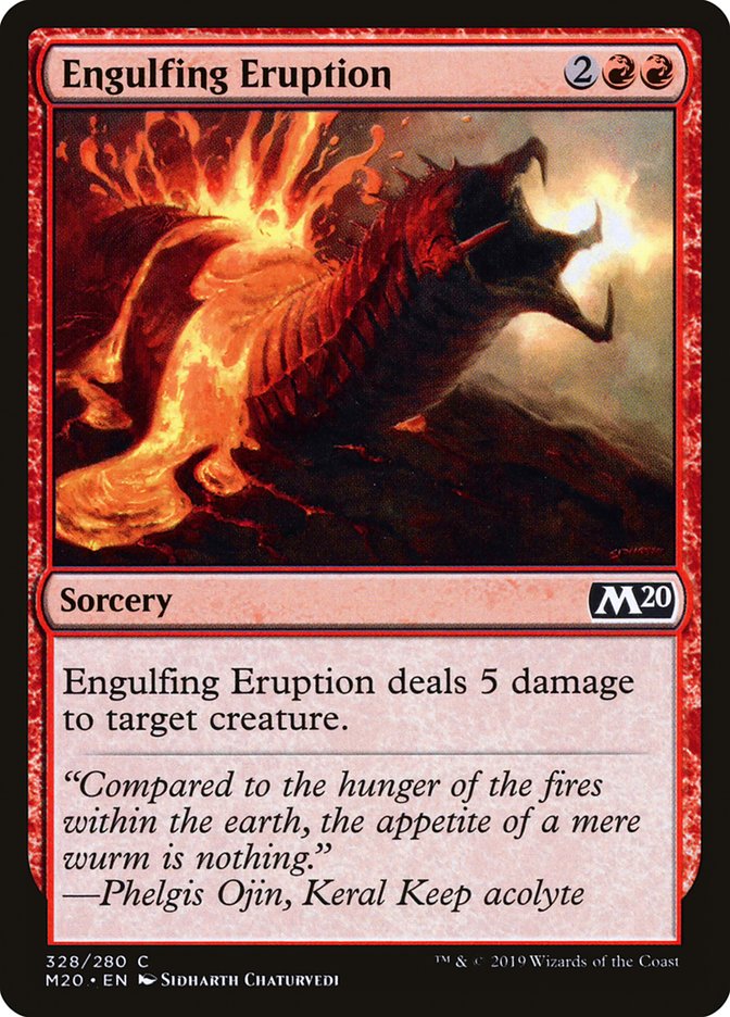 Engulfing Eruption [Core Set 2020] | Play N Trade Winnipeg