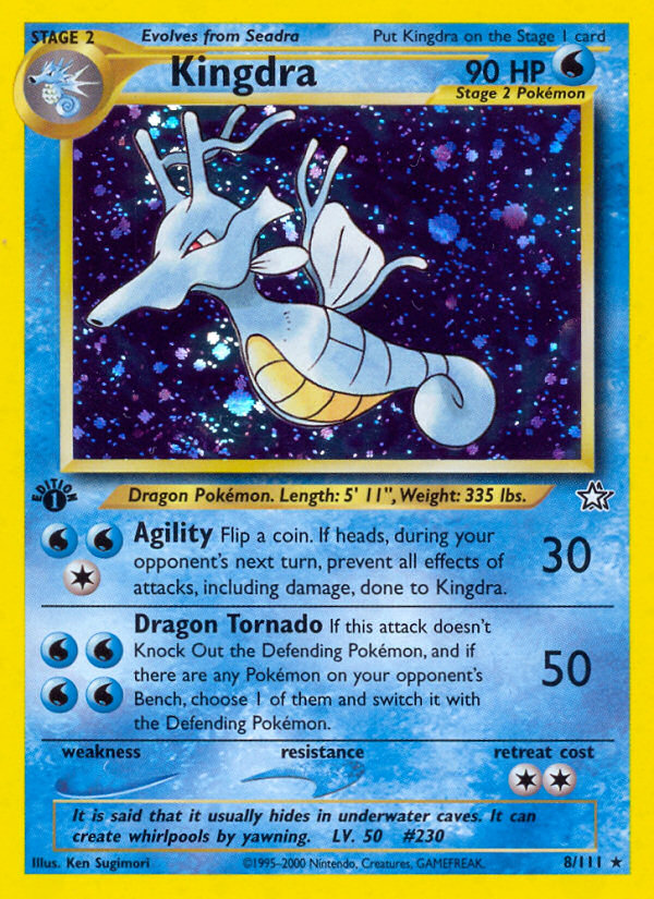 Kingdra (8/111) [Neo Genesis 1st Edition] | Play N Trade Winnipeg