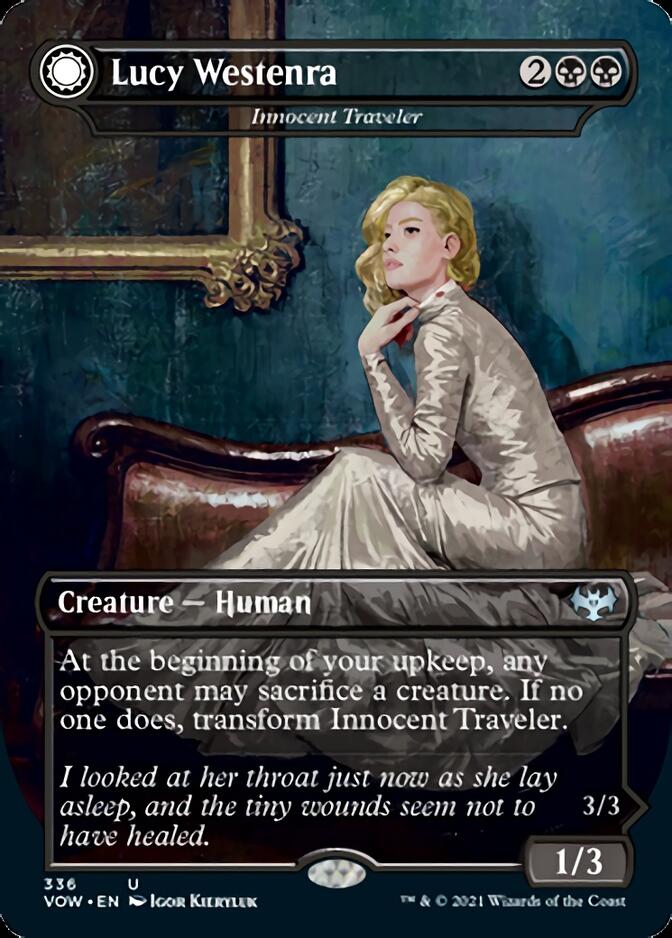 Innocent Traveler // Malicious Invader - Lucy Westenra // Lucy, Arisen Vampire [Innistrad: Crimson Vow] | Play N Trade Winnipeg