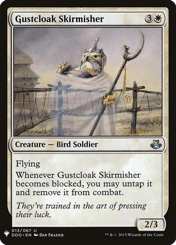Gustcloak Skirmisher [Mystery Booster] | Play N Trade Winnipeg