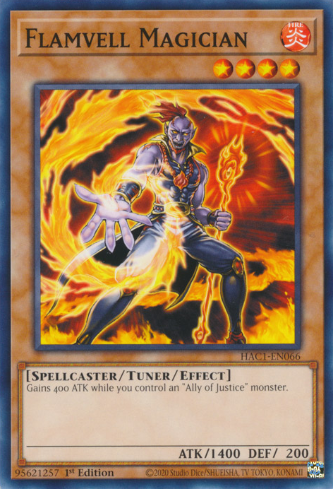 Flamvell Magician [HAC1-EN066] Common | Play N Trade Winnipeg