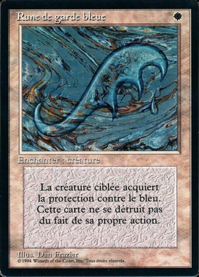 Blue Ward [Foreign Black Border] | Play N Trade Winnipeg