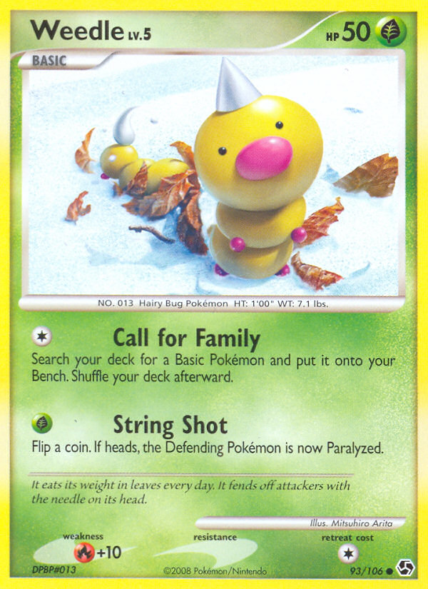 Weedle (93/106) [Diamond & Pearl: Great Encounters] | Play N Trade Winnipeg