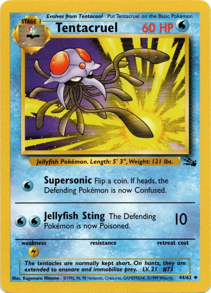 Tentacruel (44/62) [Fossil Unlimited] | Play N Trade Winnipeg