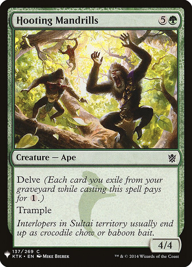 Hooting Mandrills [Mystery Booster] | Play N Trade Winnipeg