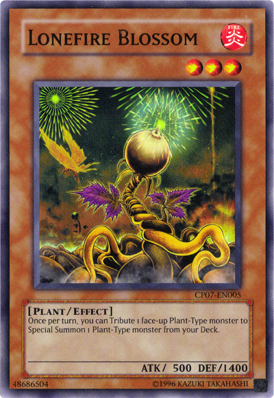 Lonefire Blossom [CP07-EN005] Super Rare | Play N Trade Winnipeg