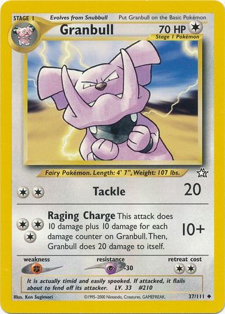 Granbull (37/111) [Neo Genesis Unlimited] | Play N Trade Winnipeg