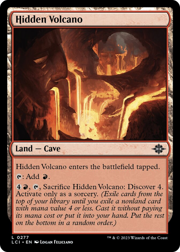 Hidden Volcano [The Lost Caverns of Ixalan] | Play N Trade Winnipeg