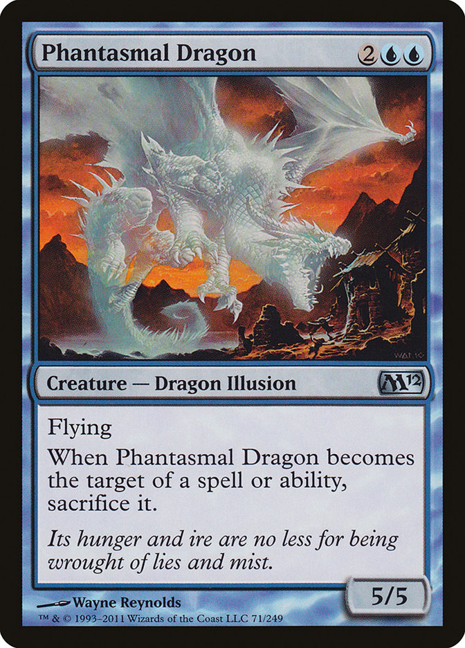 Phantasmal Dragon [Magic 2012] | Play N Trade Winnipeg