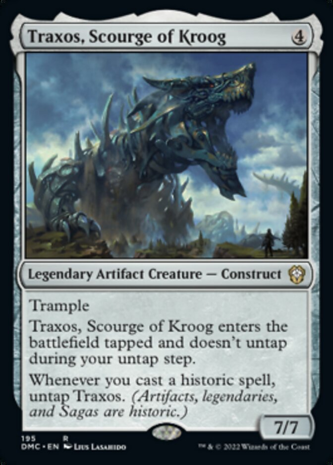 Traxos, Scourge of Kroog [Dominaria United Commander] | Play N Trade Winnipeg