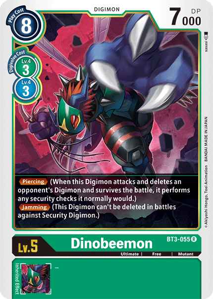 Dinobeemon [BT3-055] [Release Special Booster Ver.1.5] | Play N Trade Winnipeg