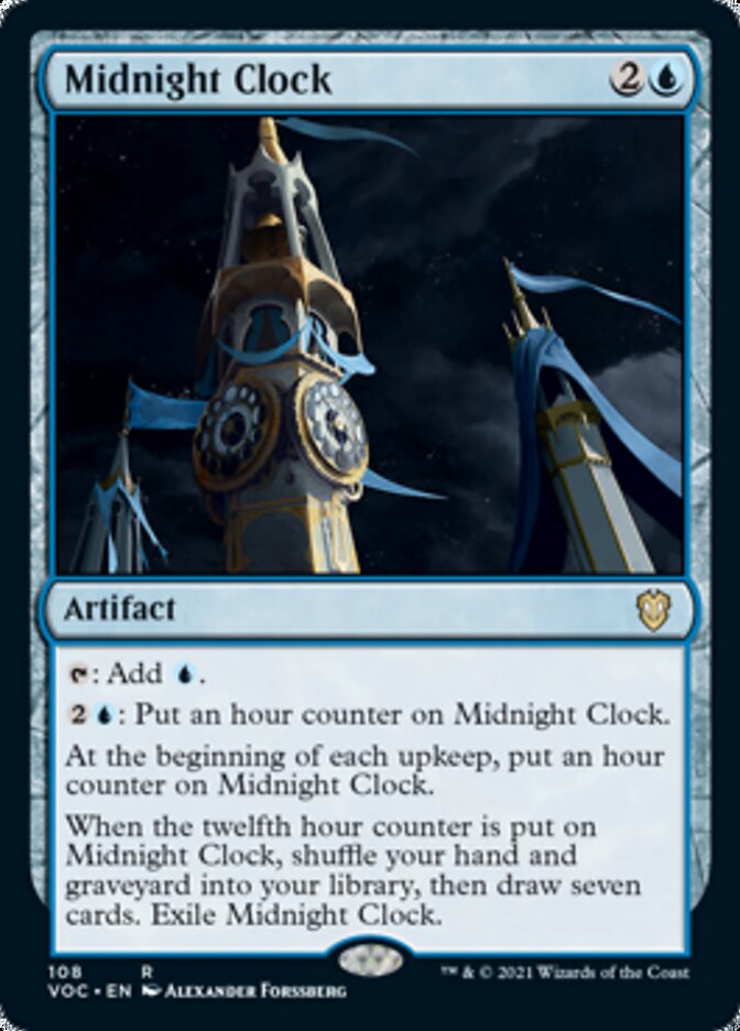 Midnight Clock [Innistrad: Crimson Vow Commander] | Play N Trade Winnipeg