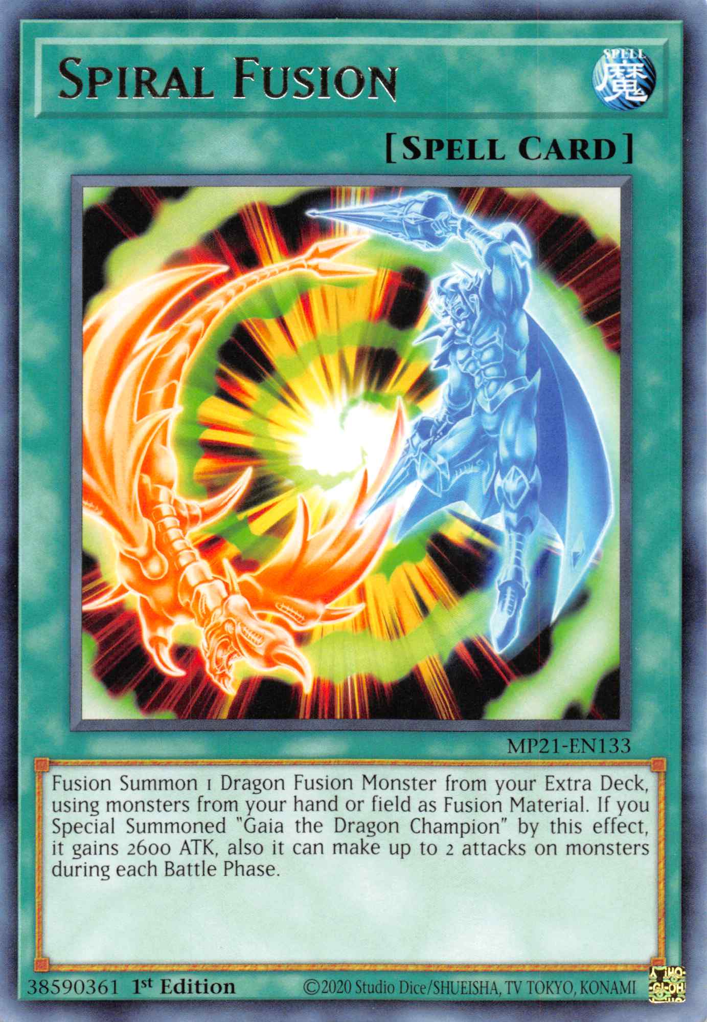 Spiral Fusion [MP21-EN133] Rare | Play N Trade Winnipeg