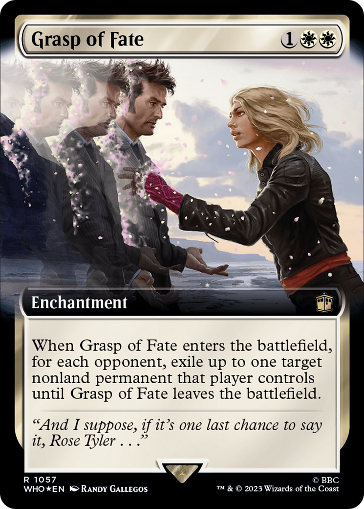 Grasp of Fate (Extended Art) (Surge Foil) [Doctor Who] | Play N Trade Winnipeg