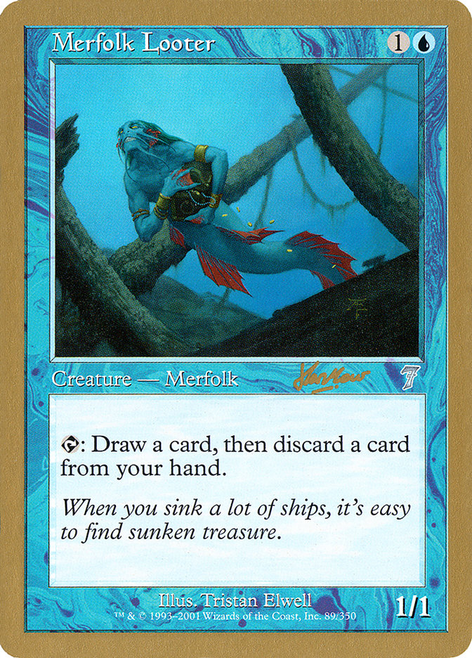 Merfolk Looter (Sim Han How) [World Championship Decks 2002] | Play N Trade Winnipeg