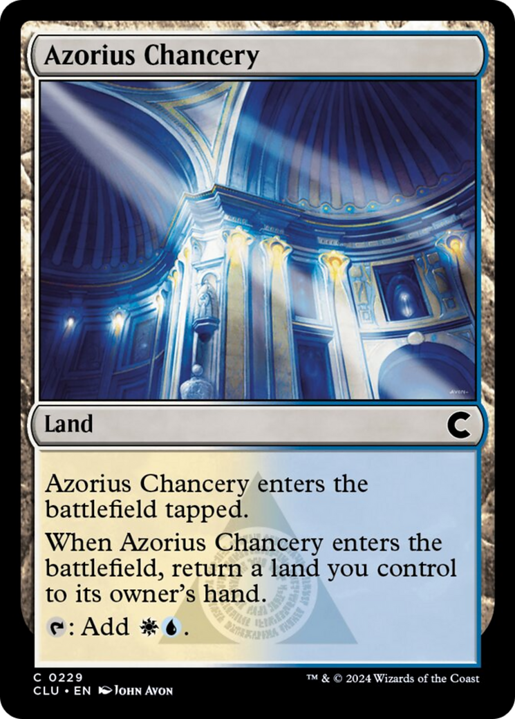 Azorius Chancery [Ravnica: Clue Edition] | Play N Trade Winnipeg