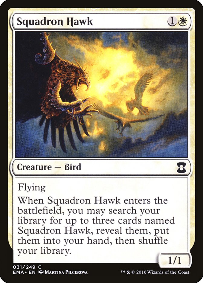 Squadron Hawk [Eternal Masters] | Play N Trade Winnipeg