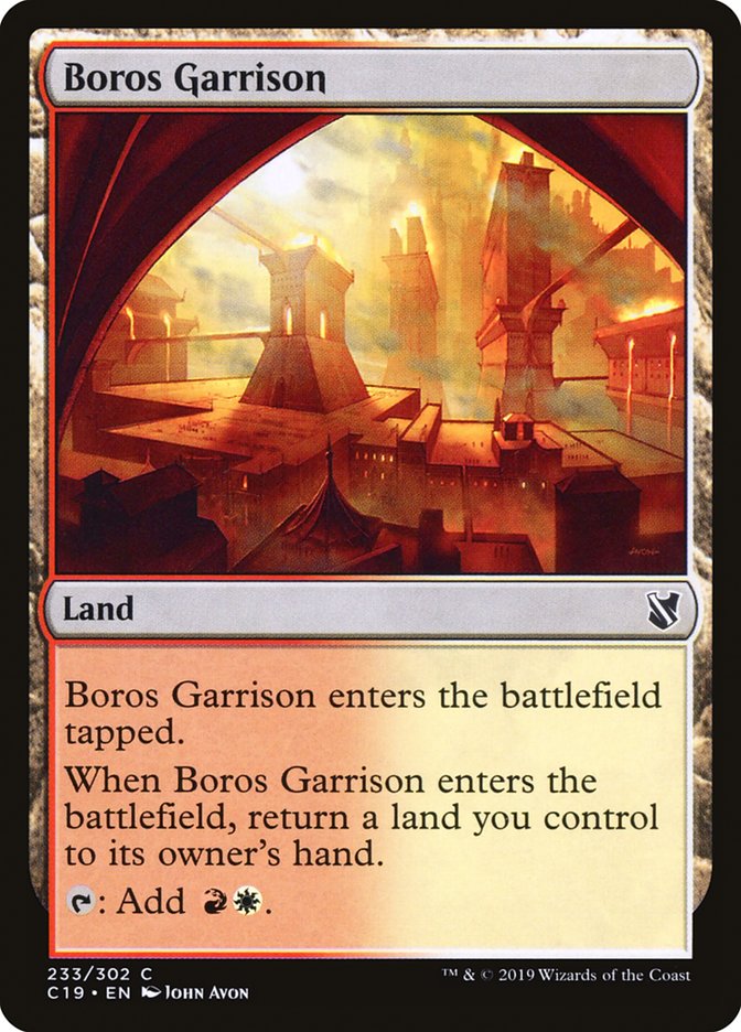 Boros Garrison [Commander 2019] | Play N Trade Winnipeg