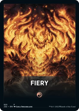 Fiery Theme Card [Jumpstart 2022 Front Cards] | Play N Trade Winnipeg