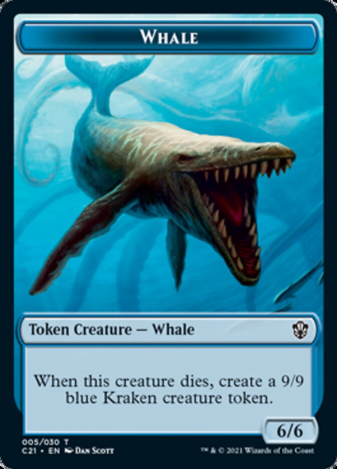 Beast (010) // Whale Token [Commander 2021 Tokens] | Play N Trade Winnipeg