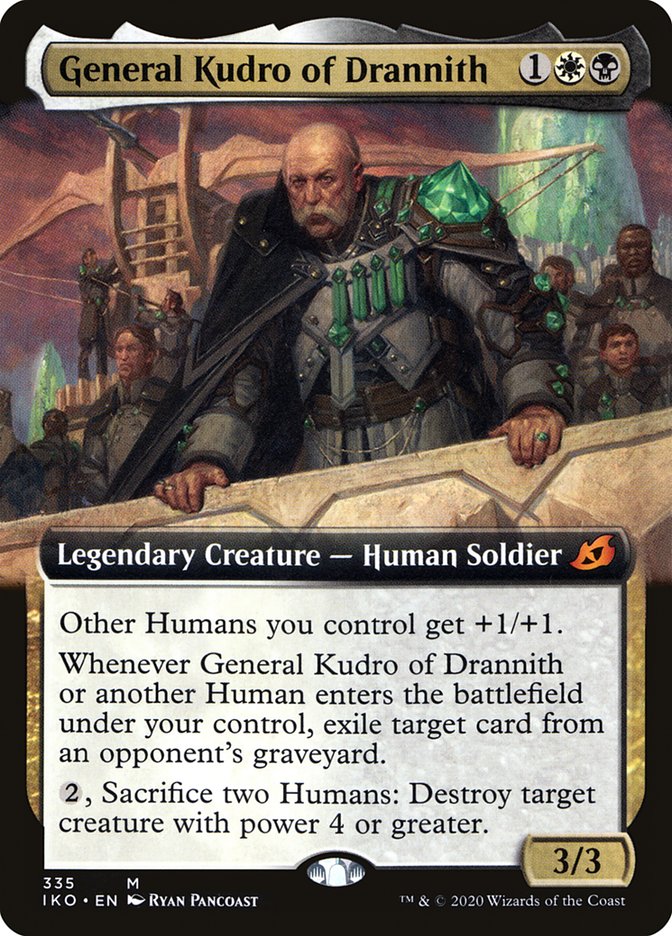 General Kudro of Drannith (Extended Art) [Ikoria: Lair of Behemoths] | Play N Trade Winnipeg