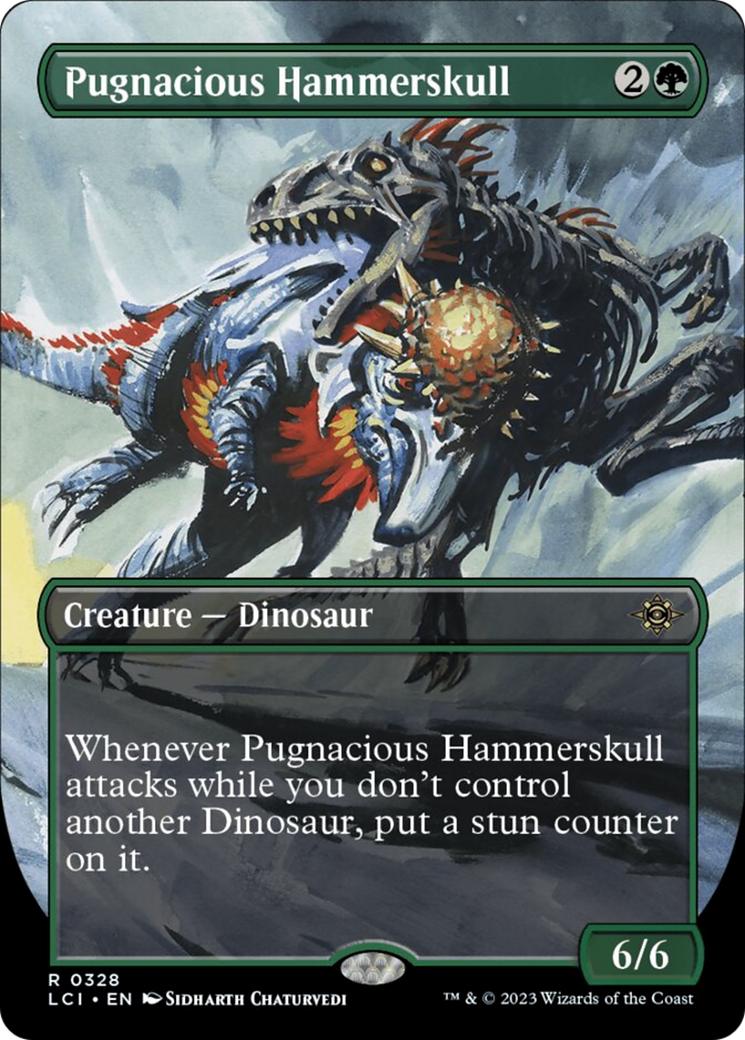 Pugnacious Hammerskull (Borderless) [The Lost Caverns of Ixalan] | Play N Trade Winnipeg