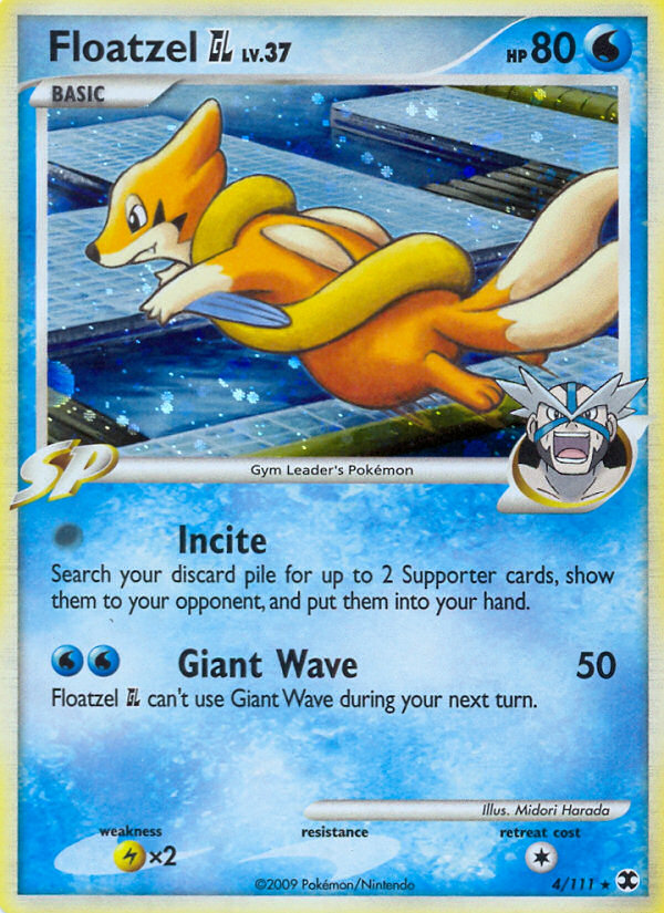 Floatzel GL (4/111) [Platinum: Rising Rivals] | Play N Trade Winnipeg