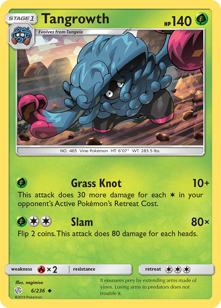 Tangrowth (6/236) [Sun & Moon: Cosmic Eclipse] | Play N Trade Winnipeg