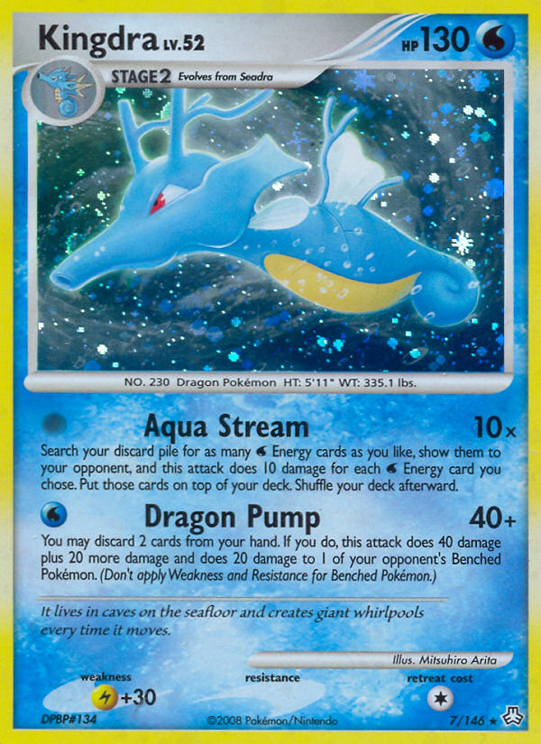 Kingdra (7/146) [Diamond & Pearl: Legends Awakened] | Play N Trade Winnipeg