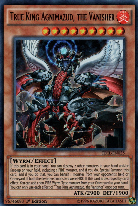 True King Agnimazud, the Vanisher [TDIL-EN025] Ultra Rare | Play N Trade Winnipeg