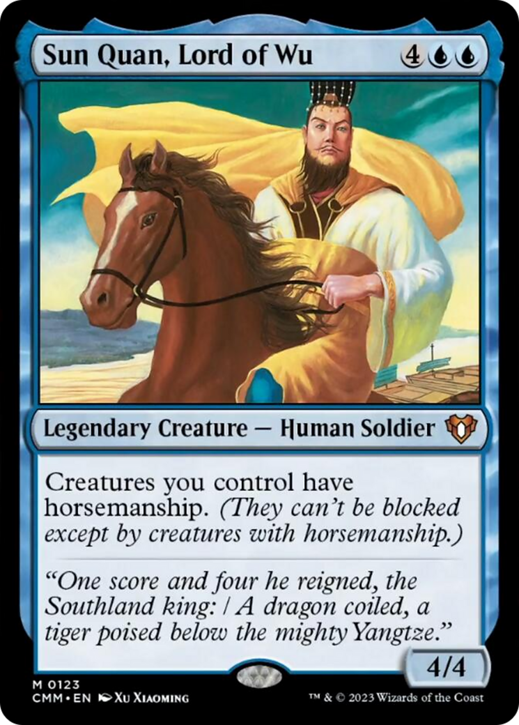 Sun Quan, Lord of Wu [Commander Masters] | Play N Trade Winnipeg