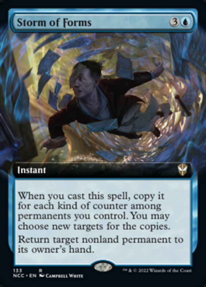 Storm of Forms (Extended Art) [Streets of New Capenna Commander] | Play N Trade Winnipeg