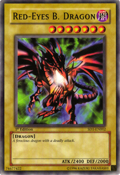 Red-Eyes B. Dragon [SD1-EN002] Common | Play N Trade Winnipeg