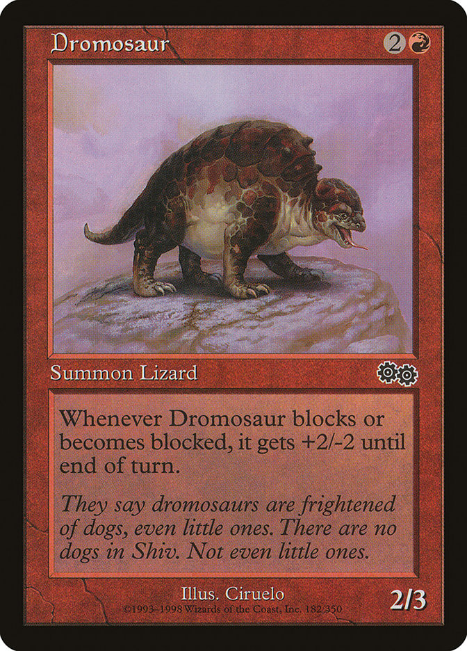 Dromosaur [Urza's Saga] | Play N Trade Winnipeg