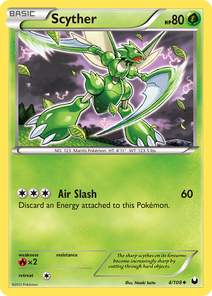 Scyther (4/108) [Black & White: Dark Explorers] | Play N Trade Winnipeg