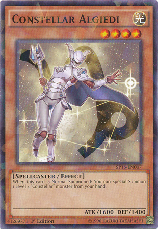 Constellar Algiedi [SP15-EN007] Shatterfoil Rare | Play N Trade Winnipeg