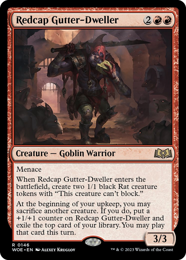 Redcap Gutter-Dweller [Wilds of Eldraine] | Play N Trade Winnipeg