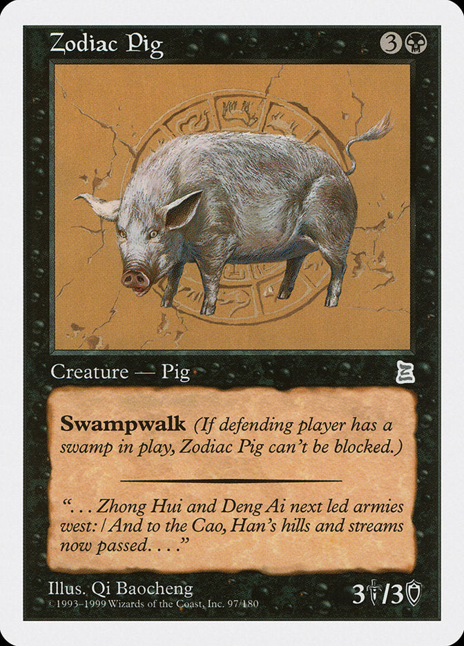 Zodiac Pig [Portal Three Kingdoms] | Play N Trade Winnipeg
