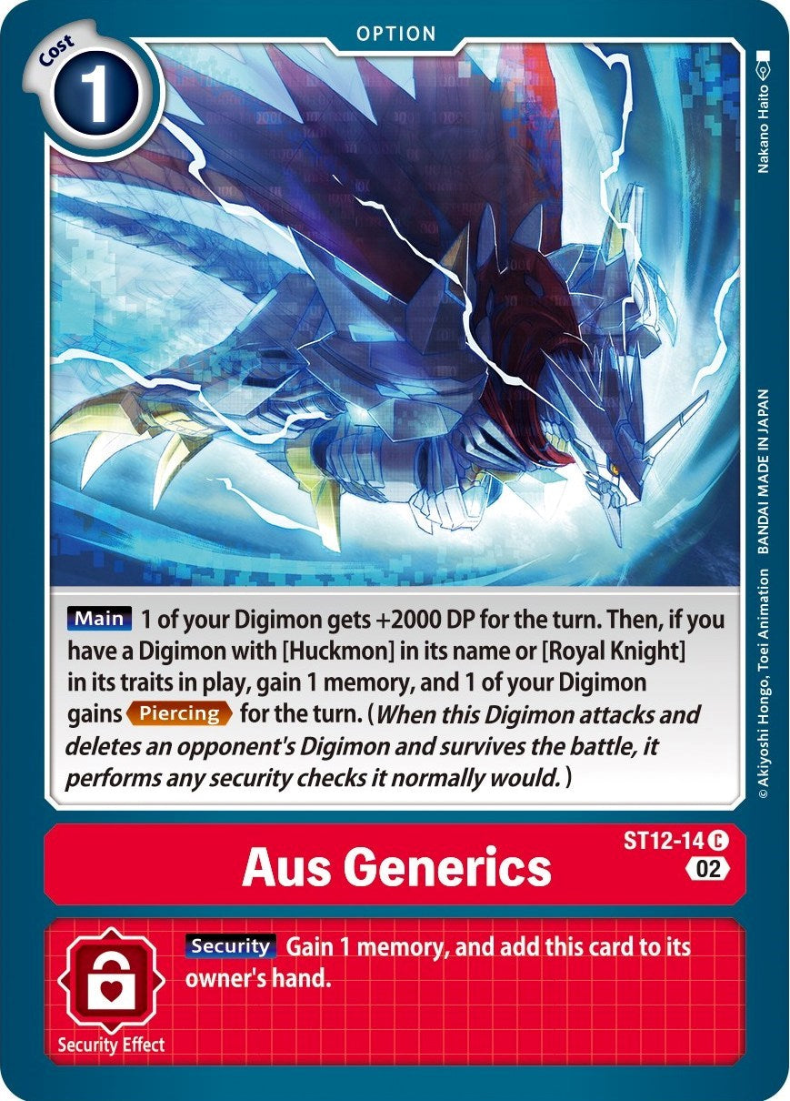 Aus Generics [ST12-14] [Starter Deck: Jesmon] | Play N Trade Winnipeg