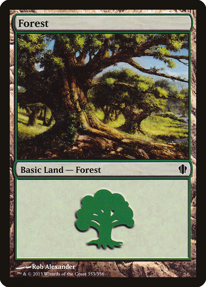 Forest (353) [Commander 2013] | Play N Trade Winnipeg