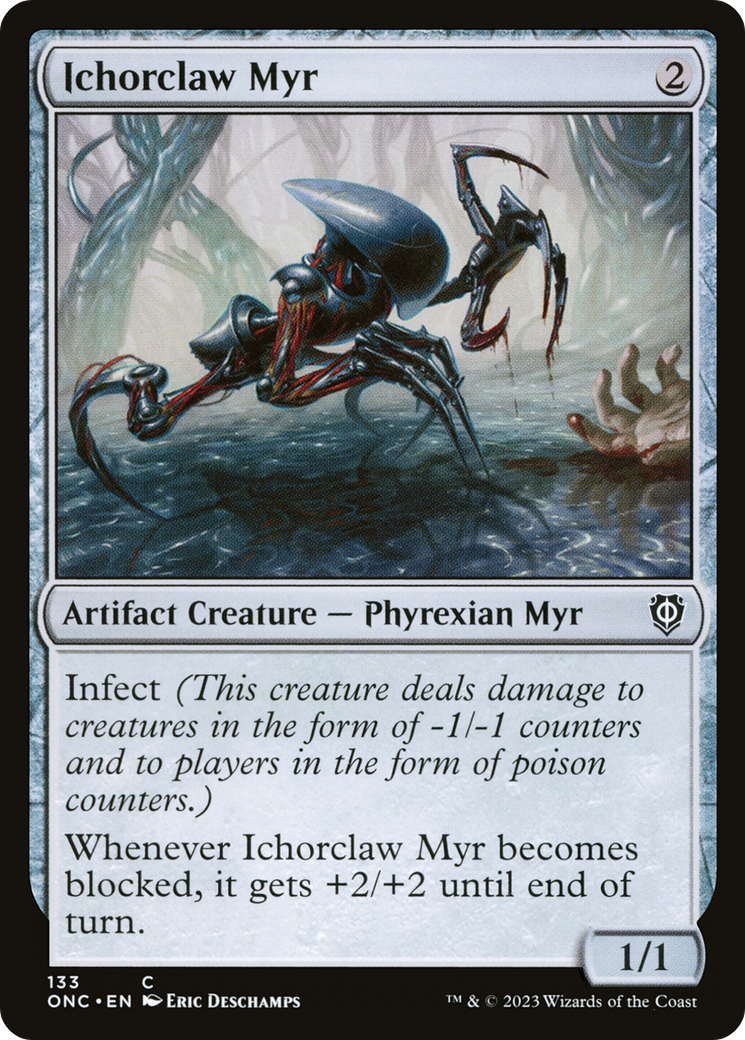 Ichorclaw Myr [Phyrexia: All Will Be One Commander] | Play N Trade Winnipeg