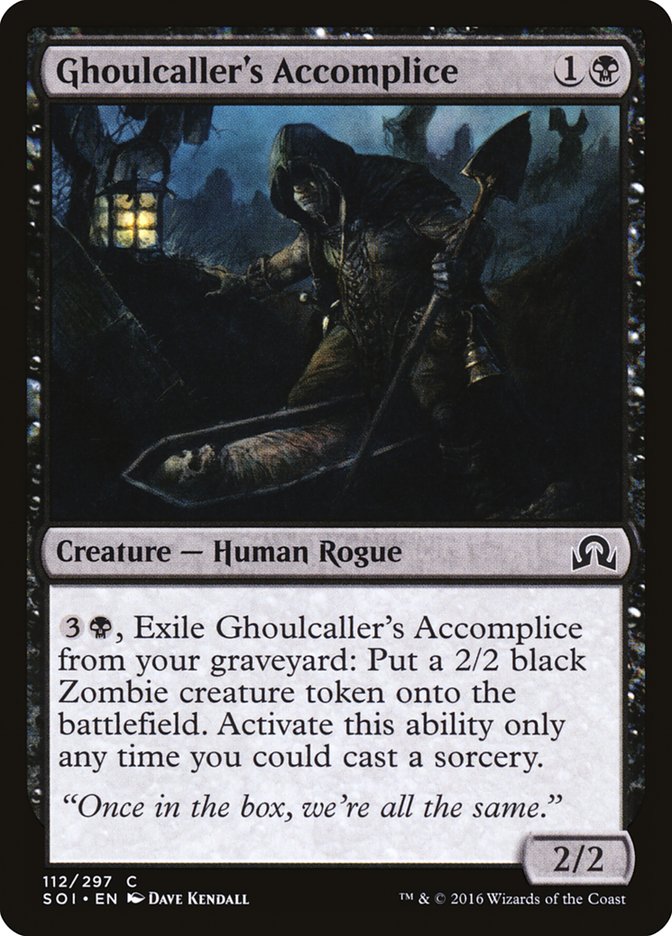 Ghoulcaller's Accomplice [Shadows over Innistrad] | Play N Trade Winnipeg