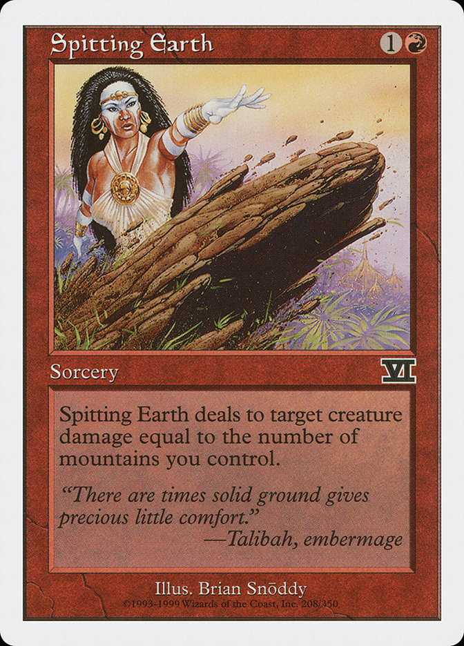 Spitting Earth [Classic Sixth Edition] | Play N Trade Winnipeg