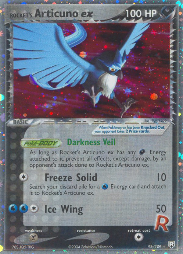 Rocket's Articuno ex (96/109) [EX: Team Rocket Returns] | Play N Trade Winnipeg