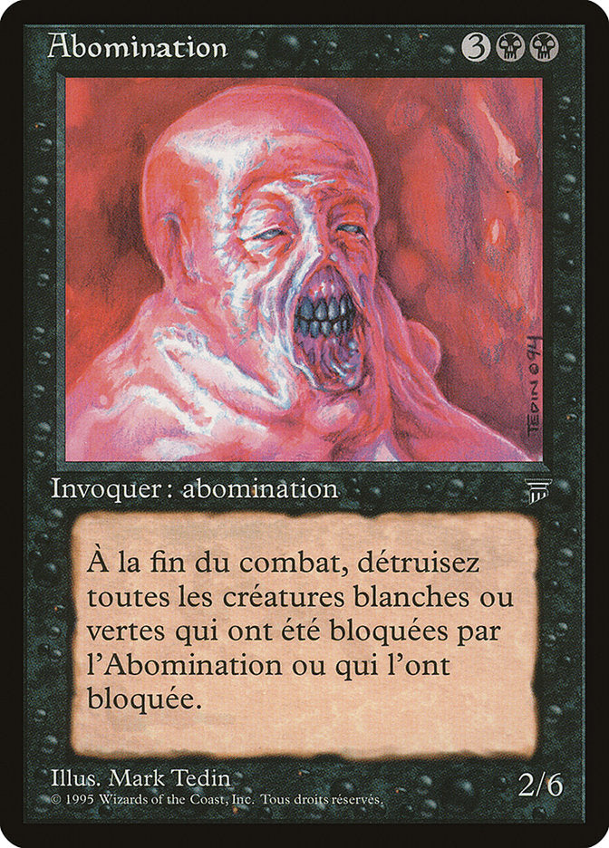 Abomination (French) [Renaissance] | Play N Trade Winnipeg