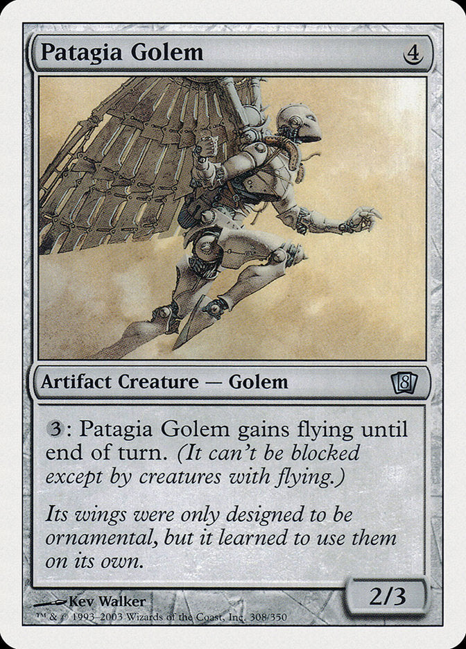 Patagia Golem [Eighth Edition] | Play N Trade Winnipeg