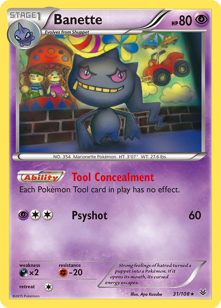 Banette (31/108) [XY: Roaring Skies] | Play N Trade Winnipeg